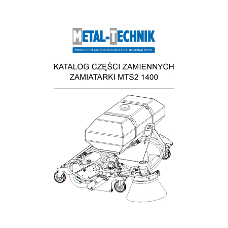 Części zamienne - Zamiatarka MTS-2